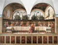 Última Cena 1486 religioso Domenico Ghirlandaio religioso cristiano